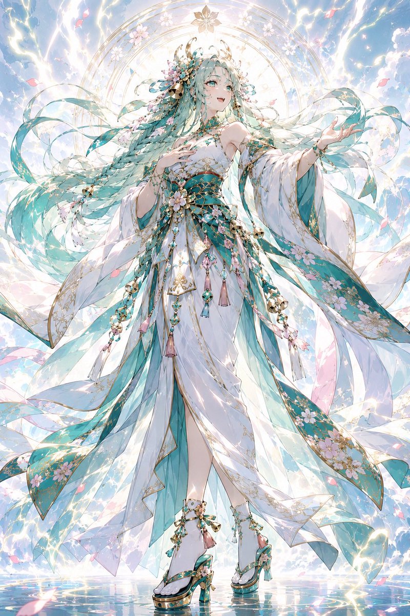 aaca0518's tweet photo. Awakening Spring Thunder

#FantasyArt #AnimeArt
#CharacterDesign #AIart️️️️️️️️️️️️️️️️️️️️️️️️️️️️️️️️️️️️️️️️️️️️️️️️️️️ #OriginalCharacter
#ShrineMaiden #CelestialFantasy
#ThunderPriestess https://t.co/i0dzpZ5NAr