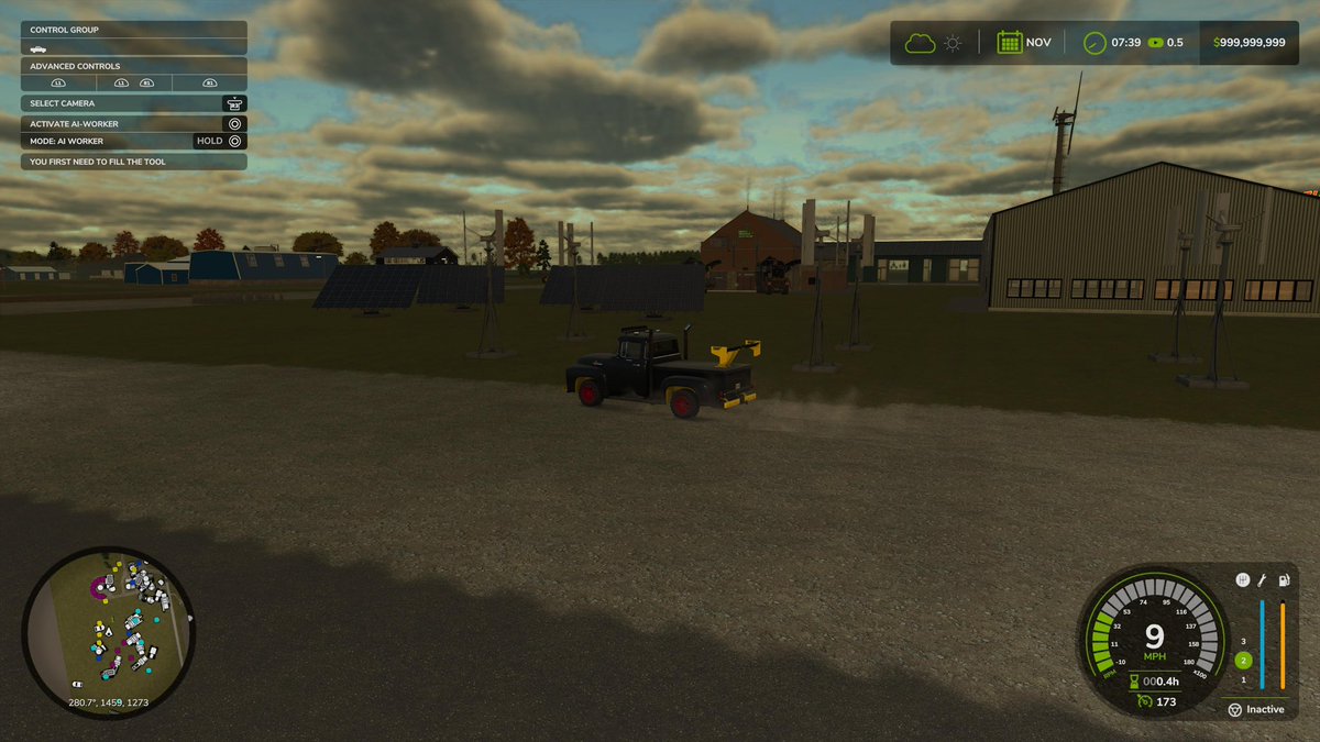 Trainmaster4013's tweet photo. Farming simulator 25 because nothing else to post https://t.co/zJ6dhAWY2L