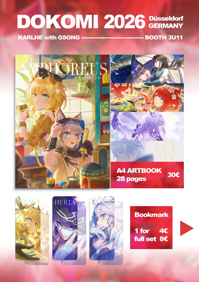 カルヒKarlHe | DoKomi2026 _3U11 tweet media