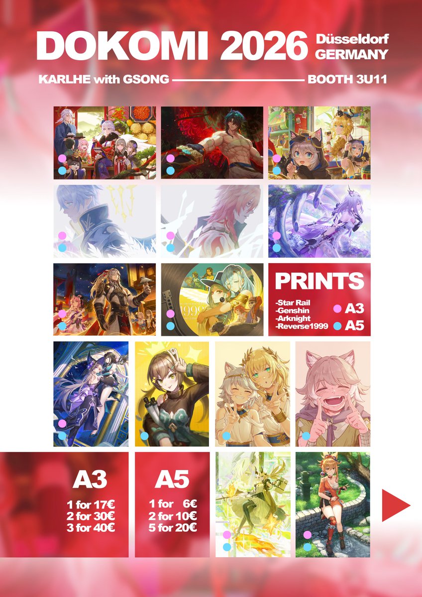 カルヒKarlHe | DoKomi2026 _3U11 tweet media