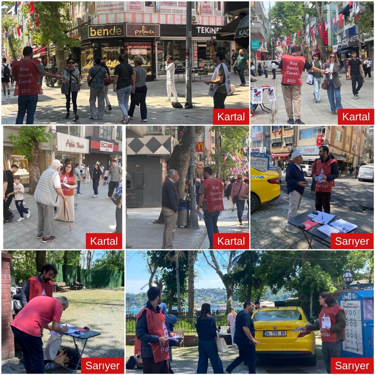 Devrimistanbul_'s tweet photo. ''Türkiye Bağımsız Olacak'' bildirilerimiz ile "Geldikleri Gibi Giderler" imza çalışmalarımızı Kartal, Maltepe, Üsküdar, Mecidiyeköy, Nurtepe ve Sarıyer'de gerçekleştirdik. 

İmza ver, bu mücadeleyi birlikte büyütelim!

https://t.co/mzJEN3tUxB https://t.co/MPRlLPyaN1