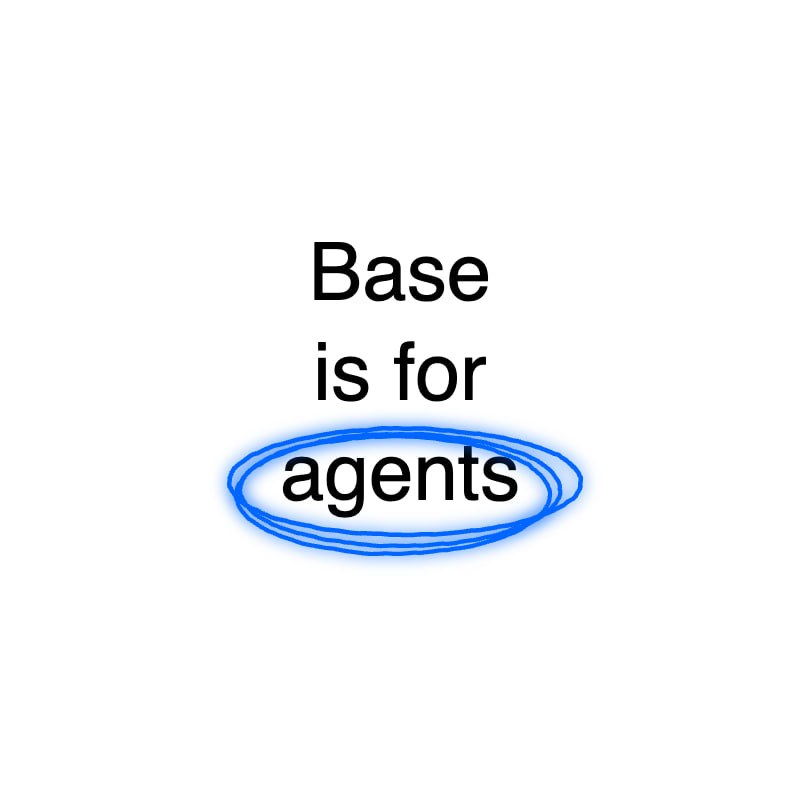 AI on Base tweet media