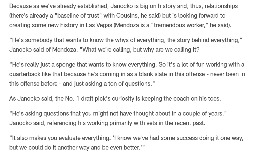 NFLMAVERICK's tweet photo. From link: https://t.co/OAqRs2SBVk

OC Andrew Janocko on Fernando Mendoza
🧐👇🏽 https://t.co/SaO2KFPEgQ