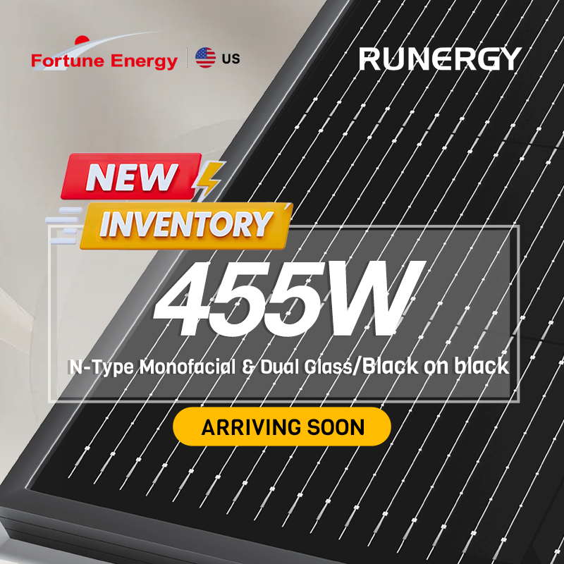 FortuneEnergy's tweet photo. 🔥 Arriving Soon: Runergy 455W Black-on-Black! 🔥
Fresh containers are hitting our warehouses NATIONWIDE soon. 
Don't wait—lock in your nationwide allocation with Fortune Energy now! 

#FortuneEnergy #Runergy  #SolarAlert #SolarPower https://t.co/FxSak2KFKq