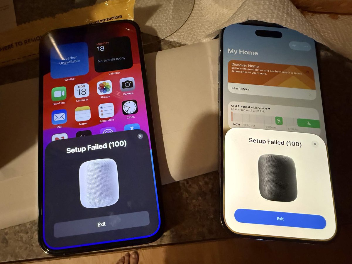 five hundred homepods tweet media
