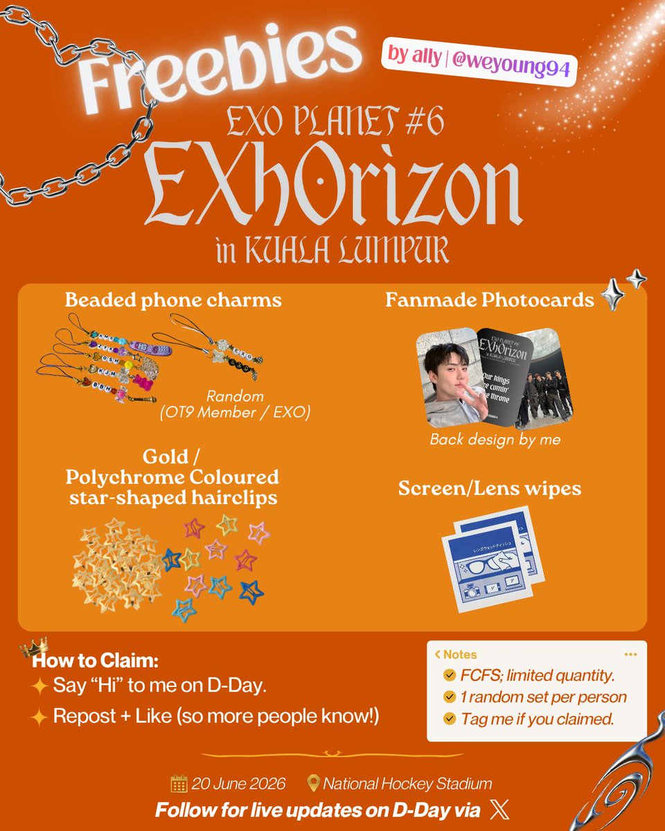 ally | Going to EXhOrizon in KL ❤️‍🔥 tweet media