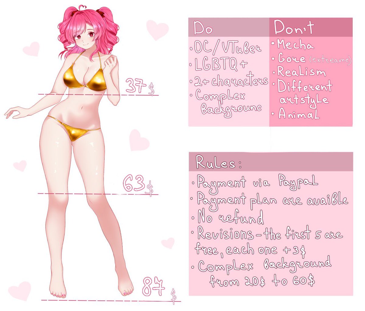 Nowami// VGen comissions OPEN tweet media