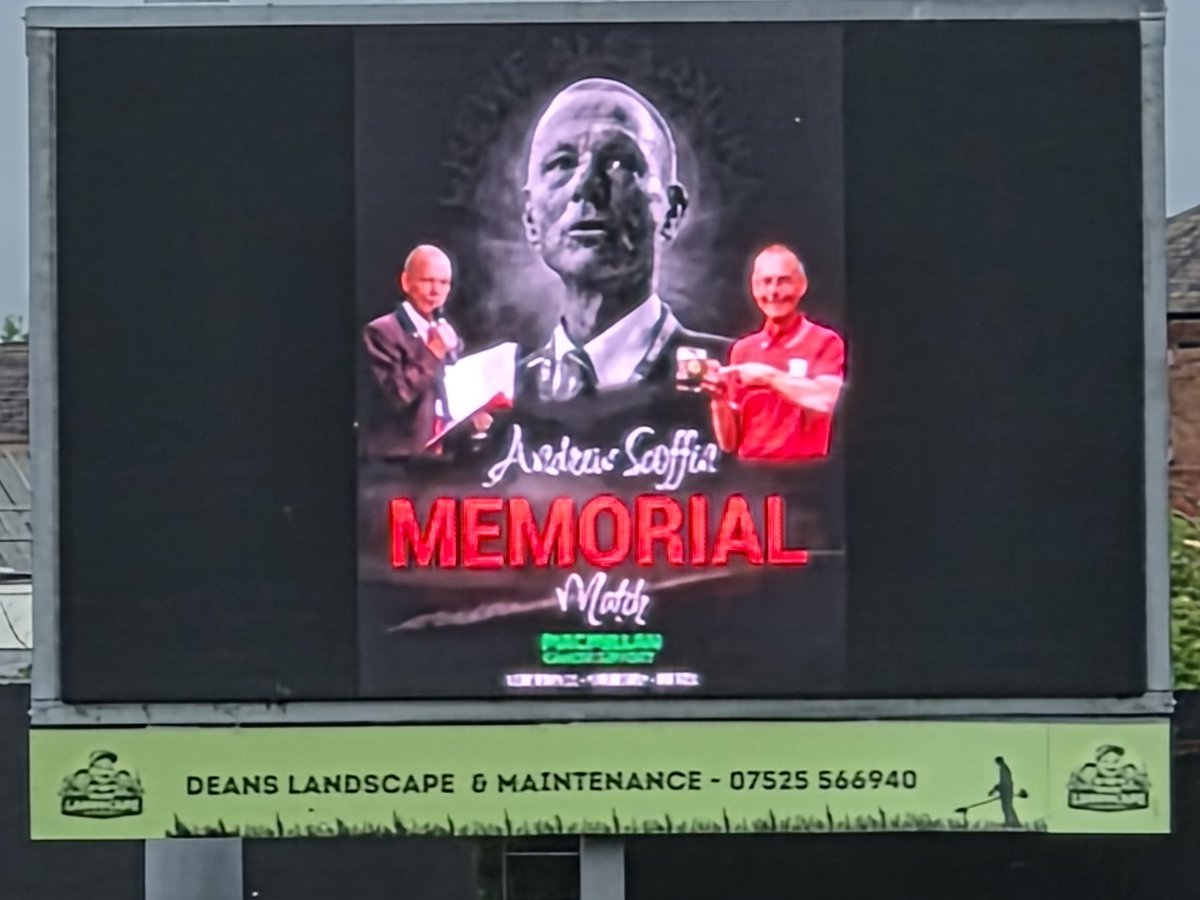 Adam_Bateman_UK's tweet photo. Number 100!!
I have managed to do it!!
100 matches in a season! 😁😁
I am here at the @crewealexfc stadium for the Andrew Scoffin Memorial Match in aid of MacMillan Cancer Research...a truly wonderful cause.
👍👍
#100Up https://t.co/kjl2rgrkTb