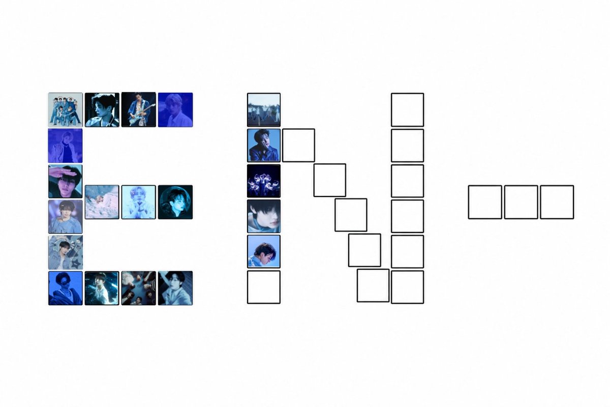 HeesoBring's tweet photo. The first one is complete 
I need more for 2 nd one 

#OUR_GLOW_IS_SEVEN
#BLUE_MOON_7_DESTINY https://t.co/M4aLZJv2ON