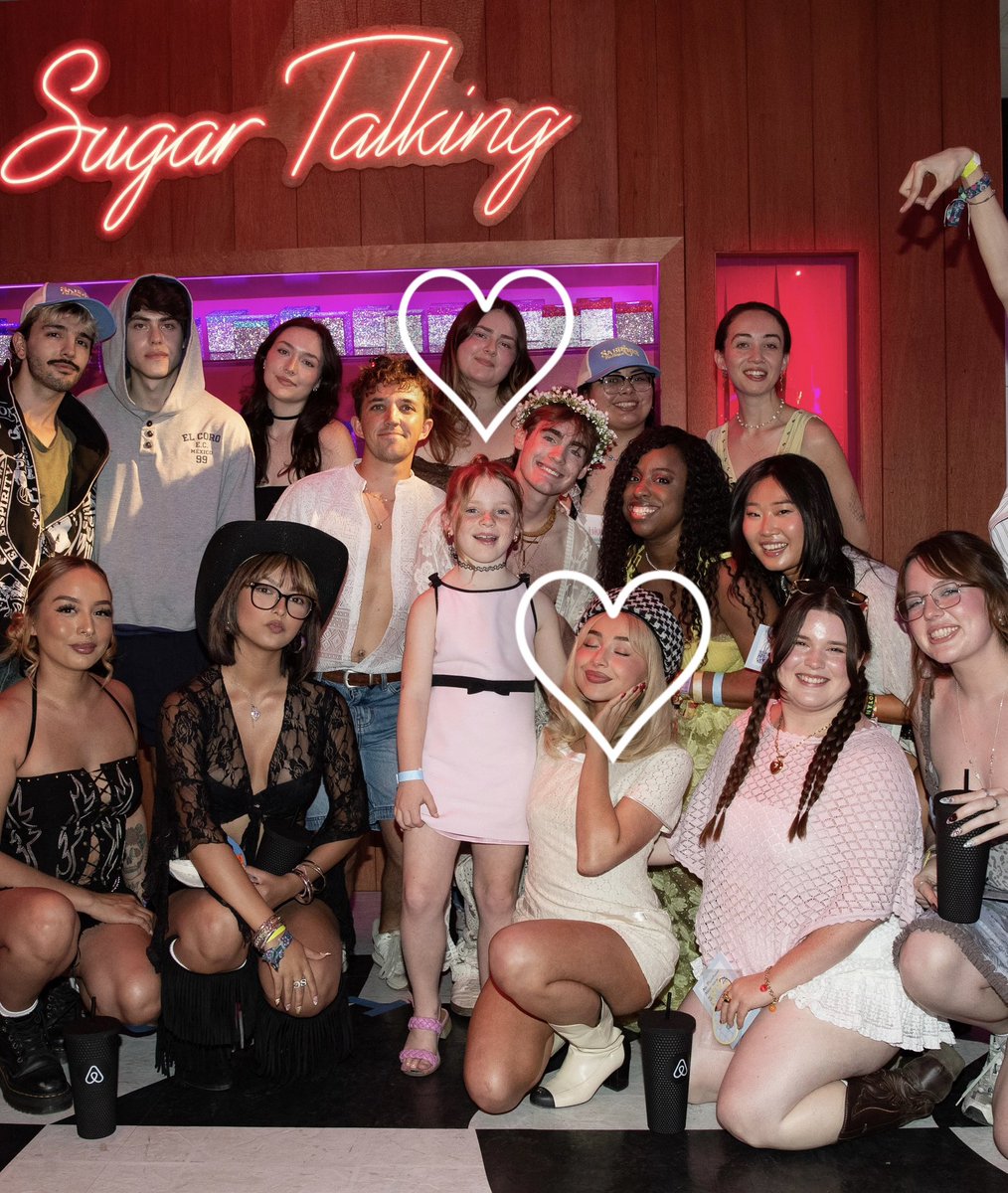 brooke MET SABRINA ♡ tweet media