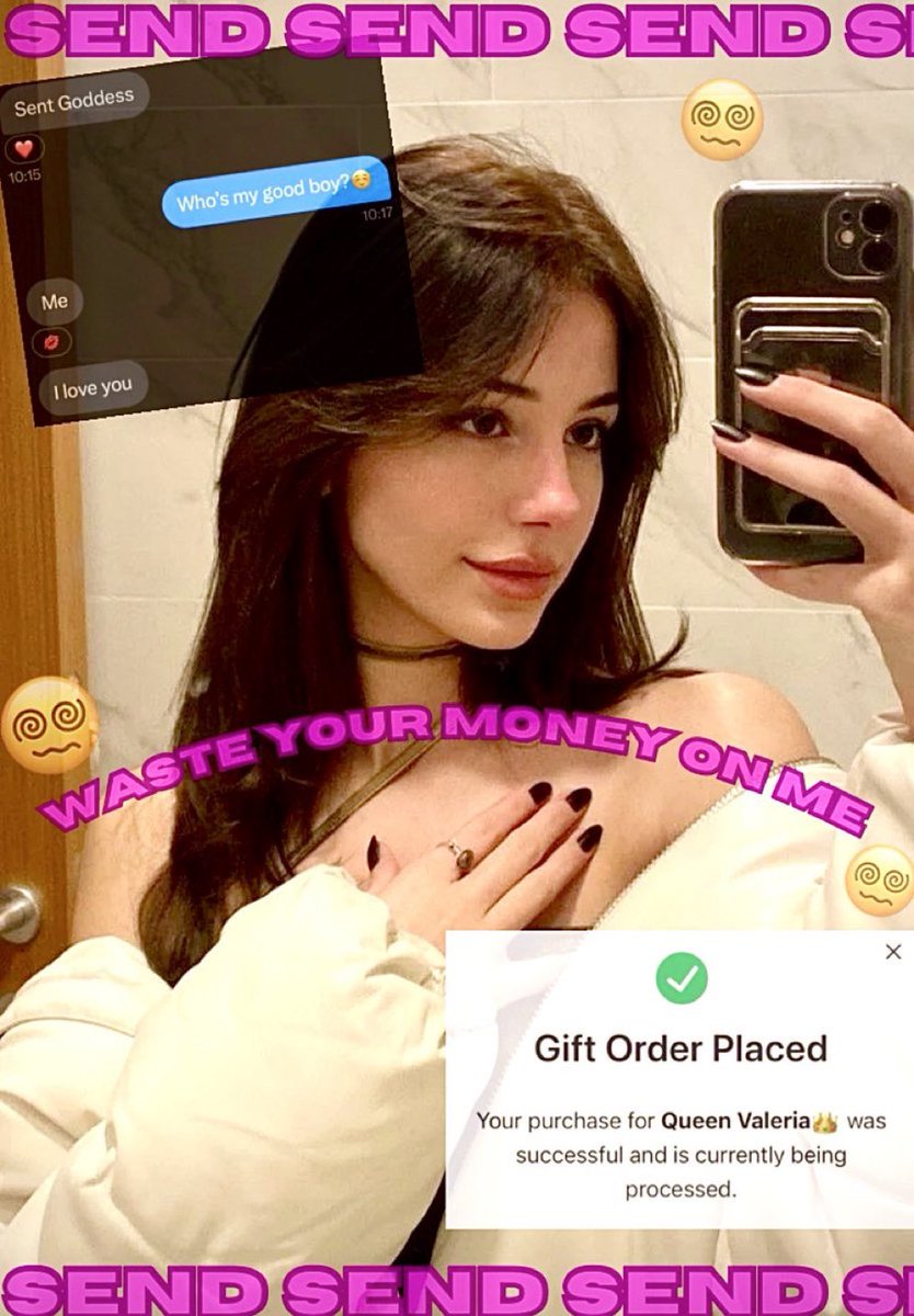 goon4mmmy's tweet photo. Imagine grinding a 9-5 just to watch me live easier than you ever will😂

Actually insane how easy my life is.
You struggle.
I receive✨

It’s only natural for men to be submissive. Kneel to female supremacy BETA😵‍💫

Remember, you work for MY paycheck findumb🤑 https://t.co/Rbe831jarh