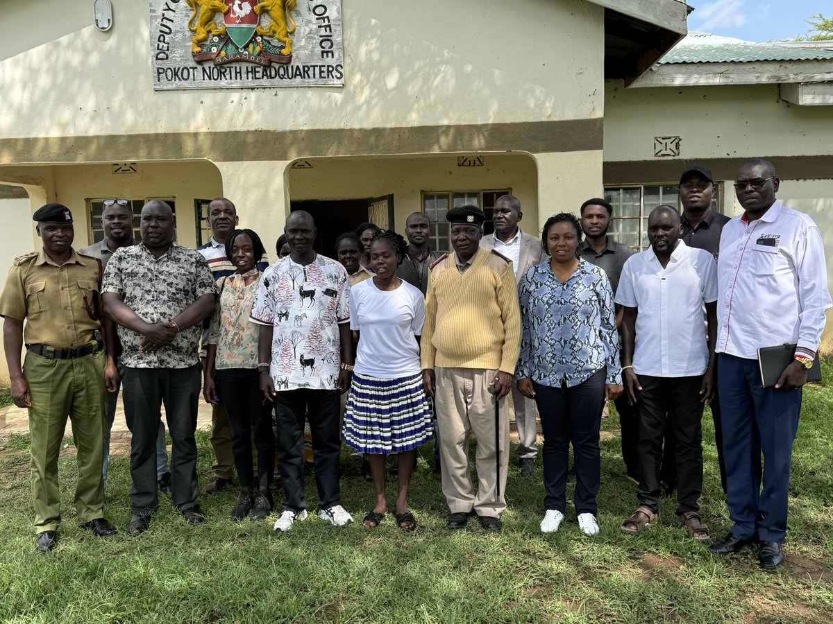ICGLRyouth's tweet photo. Pokot North Sub- County respectively on Tuesday, 19 May, 2026.

The Karamoja Cluster Initiative targets selected areas within West Pokot, Turkana and Marakwet Counties in Kenya, as well as Moroto and Amudat in Uganda, with the aim of strengthening regional cooperation and https://t.co/wOCrEYW4u9