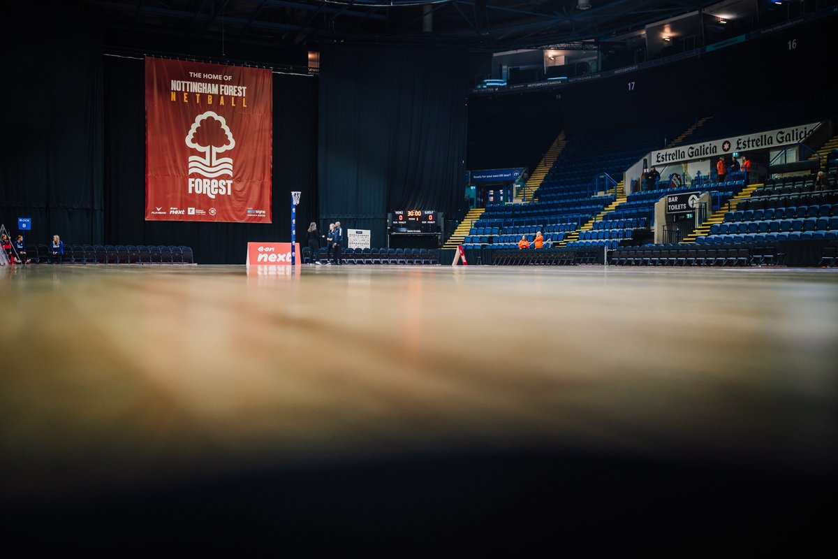 nottinghamarena's tweet photo. 👀 Two home games remaining... 

🌳 @NFNetball are back in action this Friday for their penultimate home game of the season vs @thundernetball 

🎫 Tickets &amp; event information: https://t.co/YA8vxwvxGR https://t.co/9QsQjXRXaD
