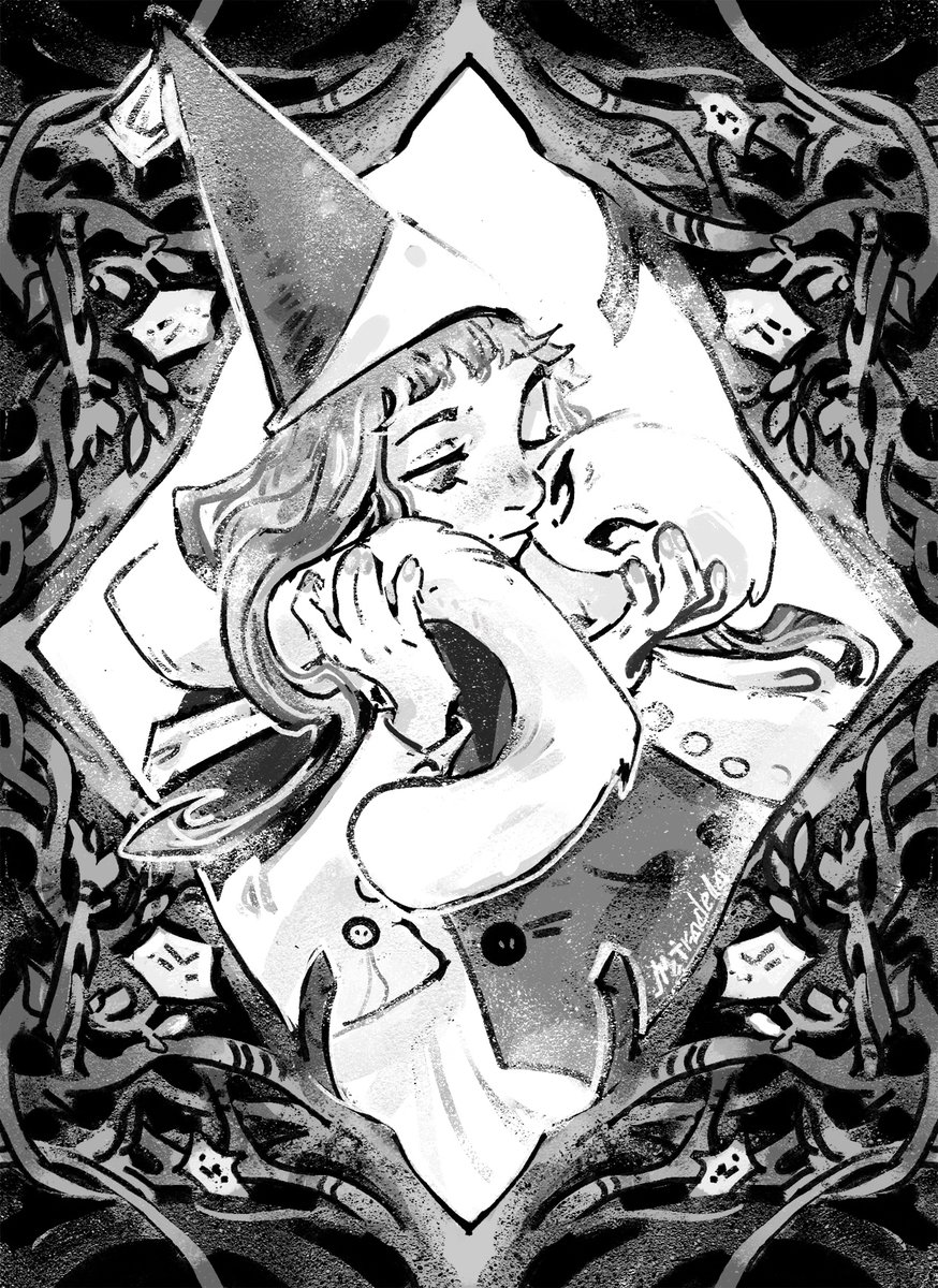 Miradellaart's tweet photo. all girls! #witchhatetelier https://t.co/rNJtXckwxQ
