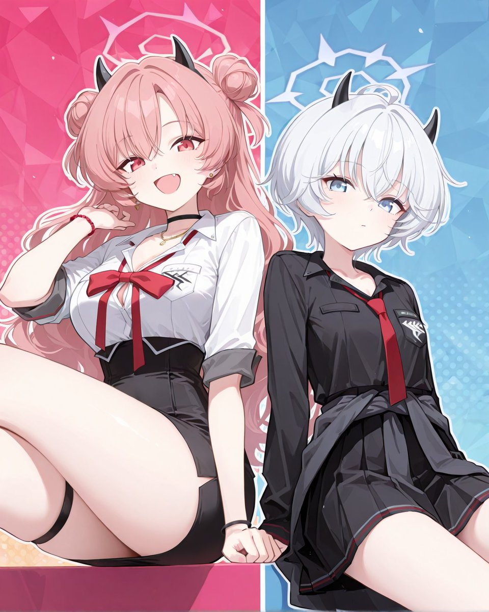 この2人好き。I love these two.我就喜欢这两位。 (@bsan53969177