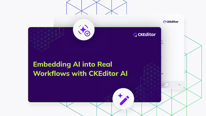 ckeditor's tweet photo. Nobody is anti-AI. They're anti-friction.

If your tool lives in a separate tab and produces output people still have to paste back into their work, you don't have an adoption problem. You have an integration problem.

Free eBook on what workflow-native AI actually looks like:
https://t.co/x4CBTWYqNj