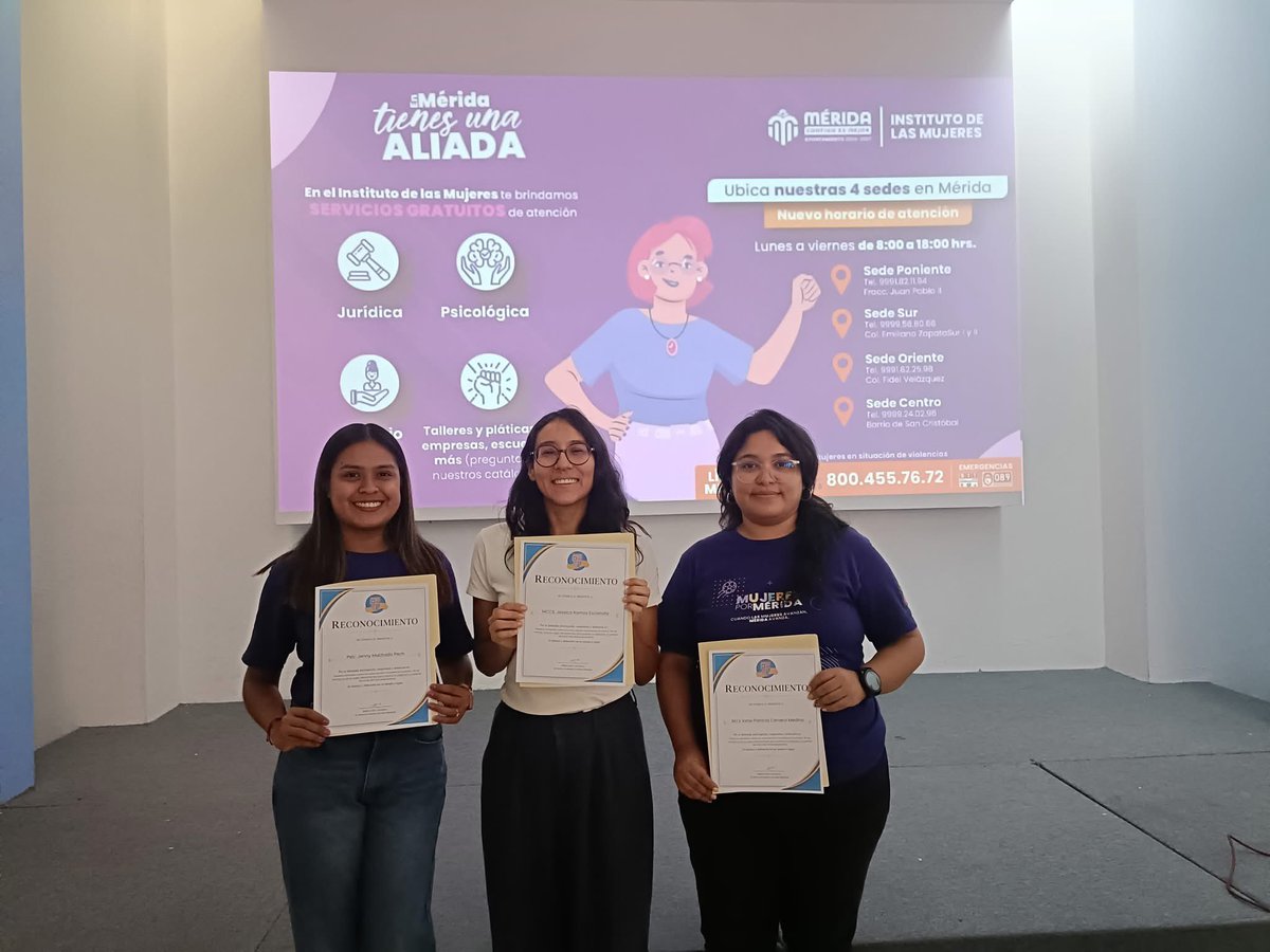 Inst. Mujer Mérida tweet media