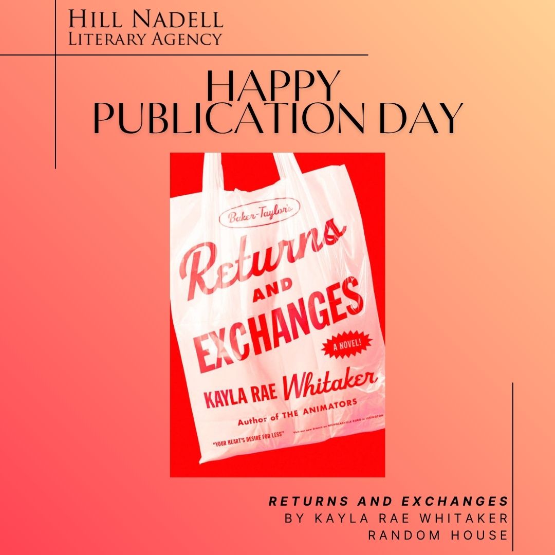 HillNadell's tweet photo. Happy Pub Day to RETURNS AND EXCHANGES by @KaylaRWhitaker !

This is a sweeping, funny, poignant novel about one Kentucky family's rise and fall throughout the '80s.

Out now from @randomhouse https://t.co/UKS26bB7oa