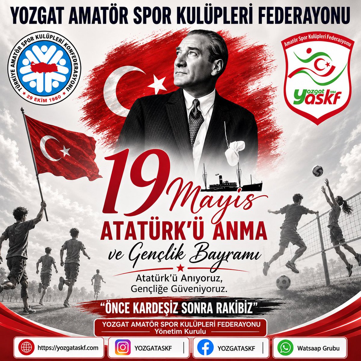 YOZGAT AMATÖR SPOR KULÜPLERİ FEDERASYONU tweet media