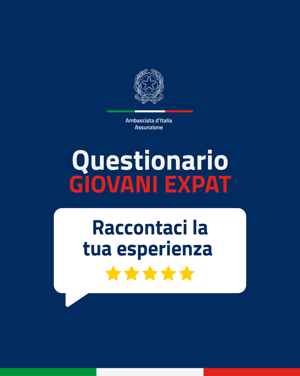 Embajada de Italia en Paraguay tweet media