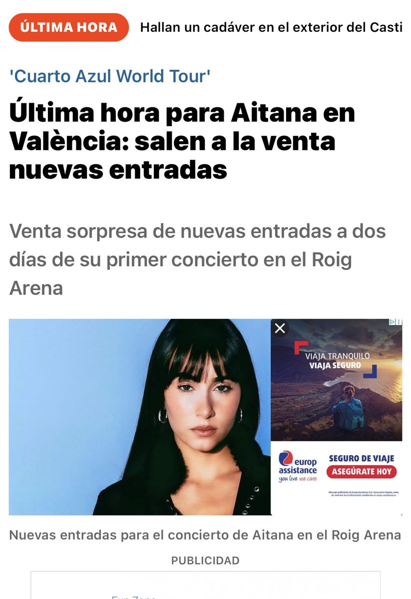 cawt26's tweet photo. Han sacado entradas en Valencia. @Demista11  por si quieres compartirlo https://t.co/Bitntg7yAv