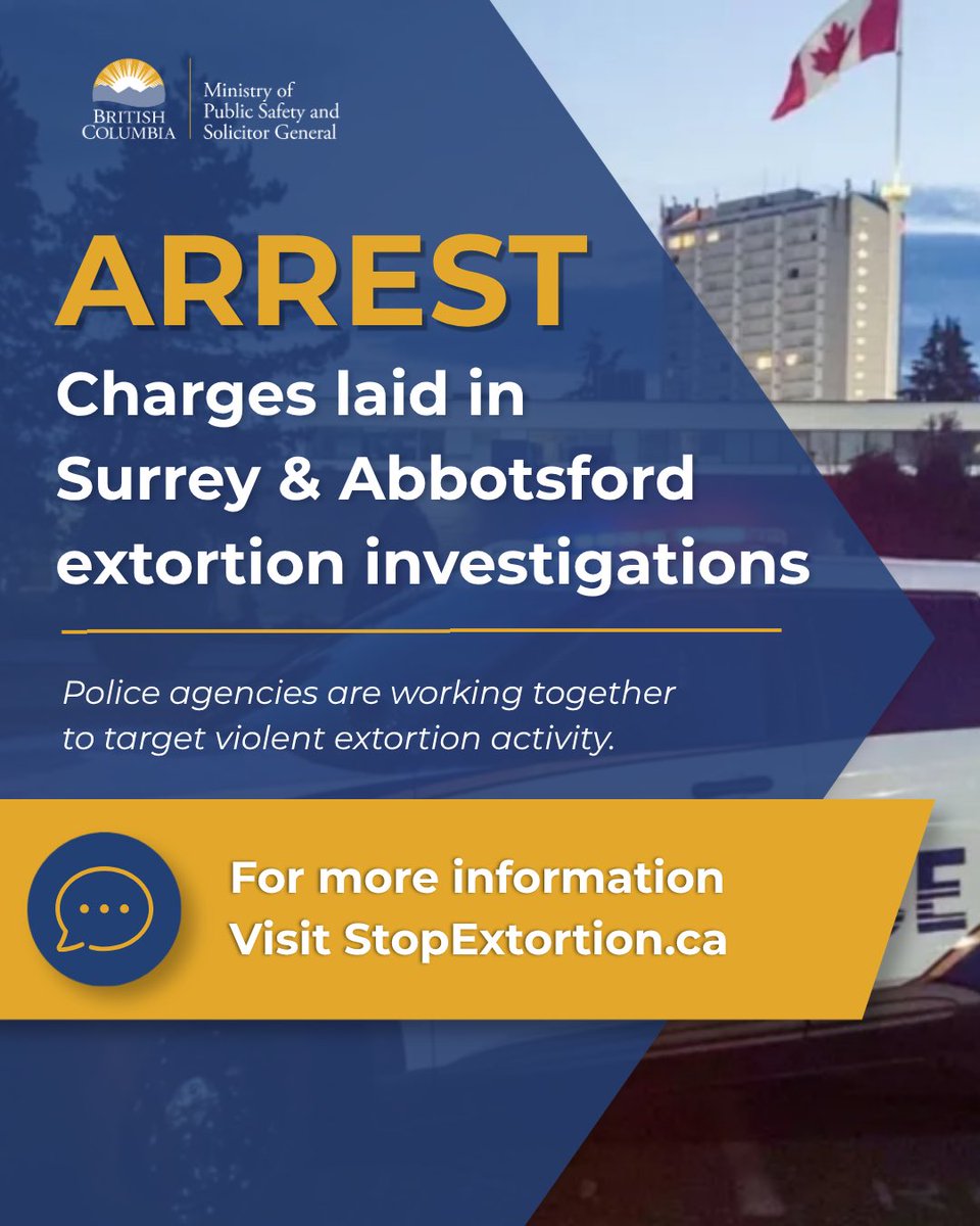 NinaKriegerBC's tweet photo. Gursewak Singh is now facing multiple charges connected to three extortion-related incidents in Surrey and Abbotsford — including shootings at occupied businesses and arson.

This is the kind of violent intimidation we are determined to see stopped.

Thank you to the @surreyps, @AbbyPoliceDept and police leaders who worked across jurisdictions to identify a common suspect, share evidence and advance these investigations.

Let this be clear: people using threats, fire and firearms to terrorize businesses and families will be pursued by police, put before the courts, and held accountable.

If you have information about Gursewak Singh, contact SPS at 604-599-0502, the Extortion Tip Line at 236-485-5149, or Crime Stoppers at 1-800-222-8477.

No tip is too small.