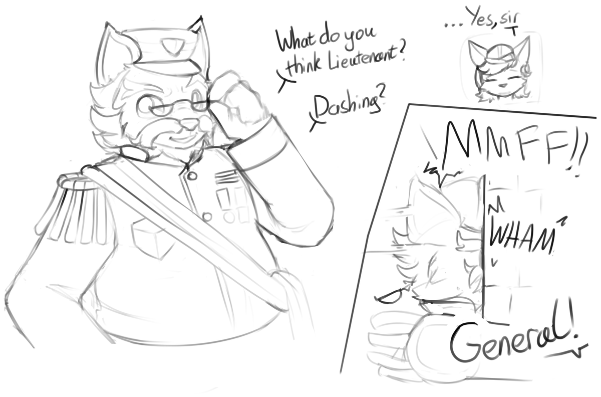 zmoosheep's tweet photo. general merlot with glasses
#fugamelodiesofsteel https://t.co/FUTHXgyghg