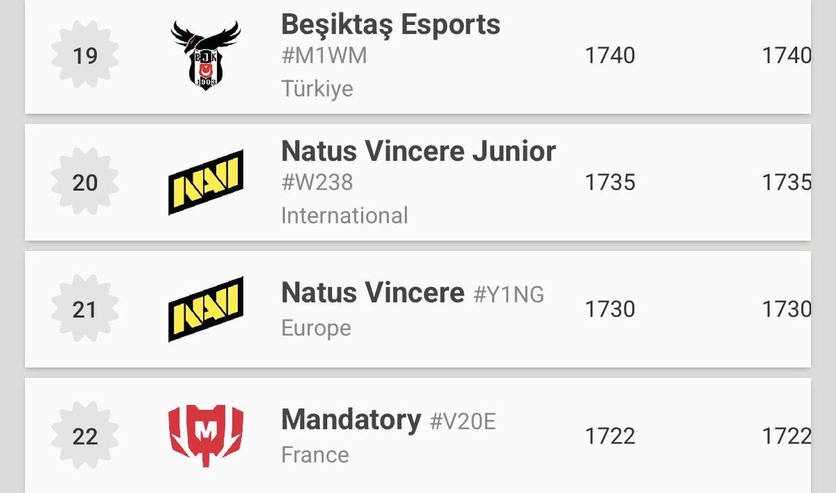 NAVI Junior tweet media