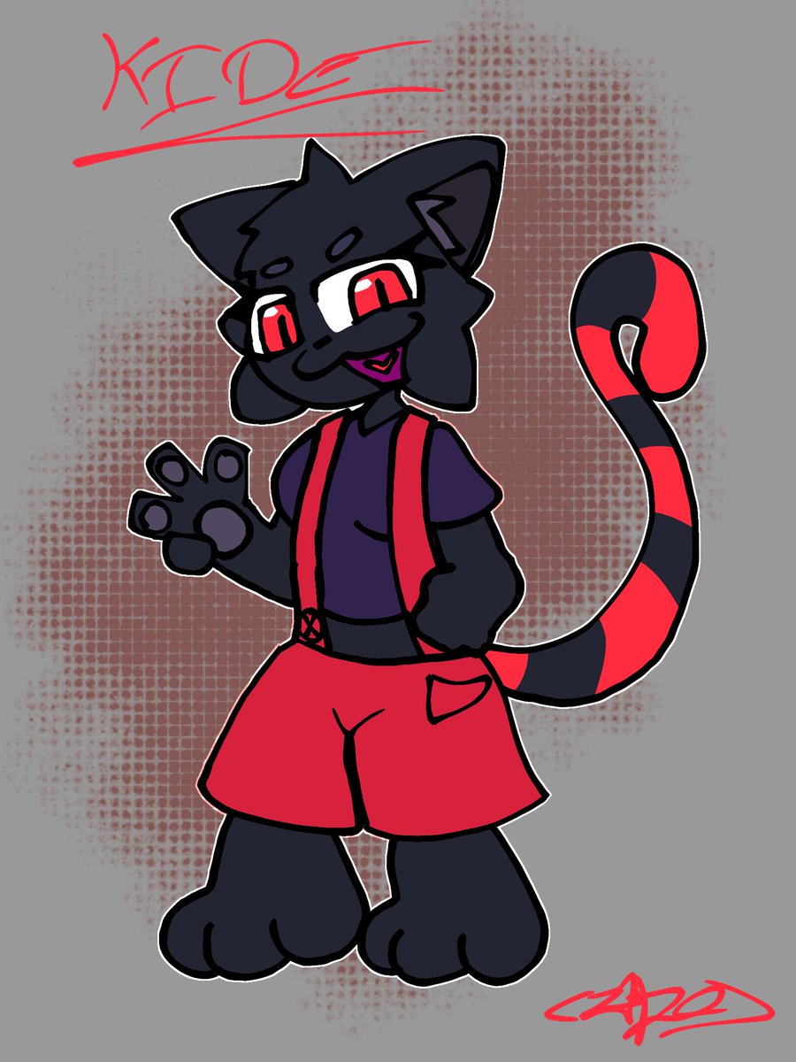 Zadesnewchannel's tweet photo. Zade's Big Sister, Kide 
I'm still alive, np
I can barely draw x,D
#furry #drawing #art #oc #cat https://t.co/O3yXaC6y06