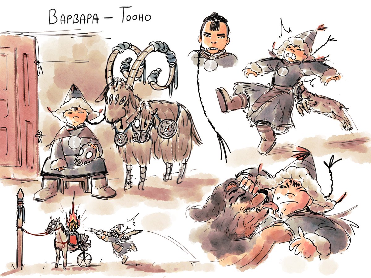 someonesspine's tweet photo. More of Unya and Toono

They are my characters for a semester project

#OC #Art #Mongolia https://t.co/2ZB876csLC