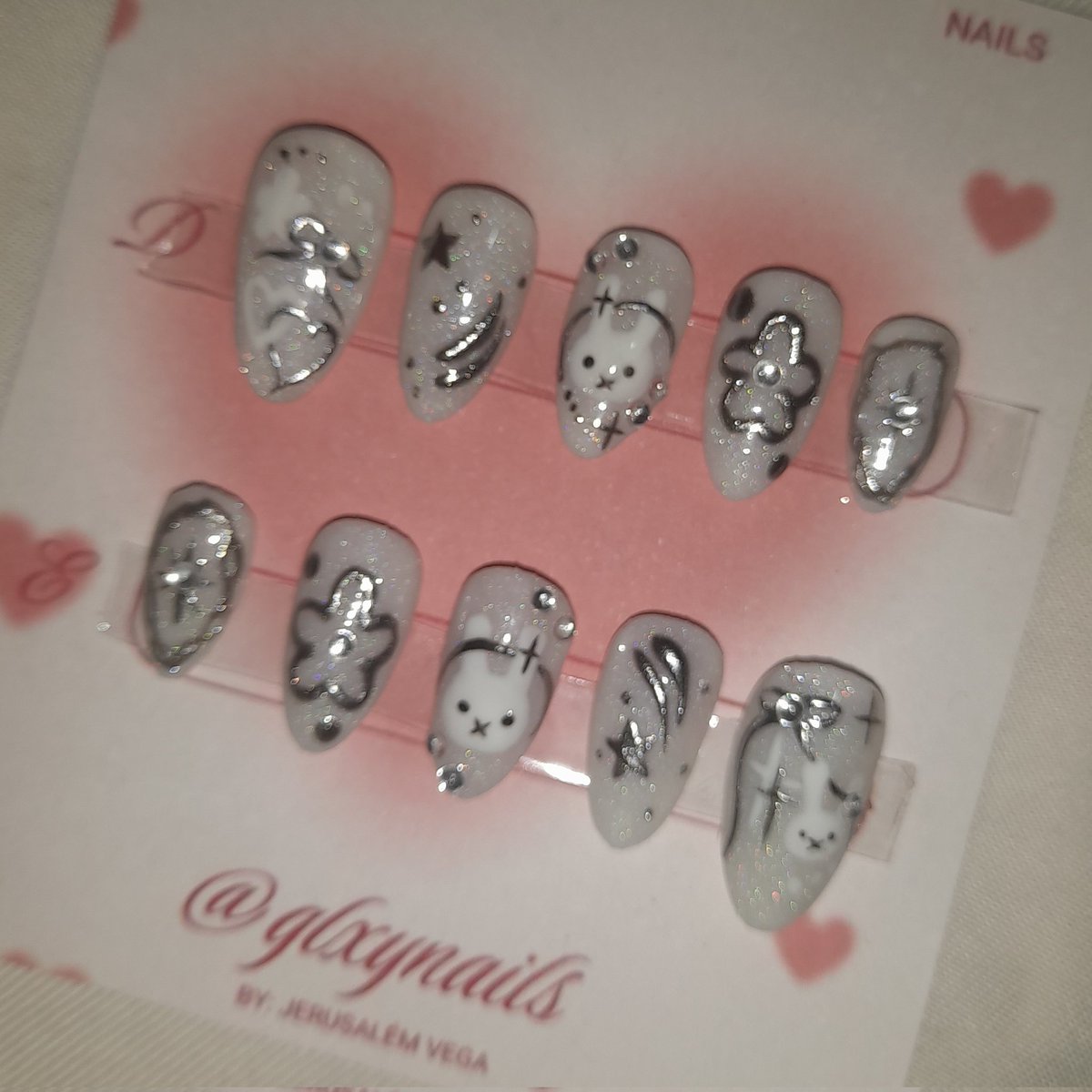 glxynails's tweet photo. Avisa que a diva miffy chegou na glxy pra ficar? A linda tá no nosso catálogo! 

#glxynails #pressonnails https://t.co/ksxT2a6Bmz