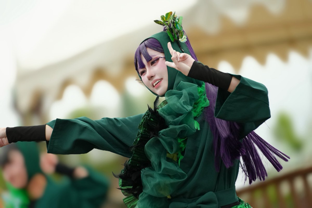 SyurabaNoSyura's tweet photo. ※Cosplay
お茶目に生きるのだ🌿🦋
photo @507ux4318 様
隣の可愛い留ねこ🐱@papiko0_pawakai
#colorplayer
#手柄山SubFes2026春
#ColorStage https://t.co/JFryLZyYks