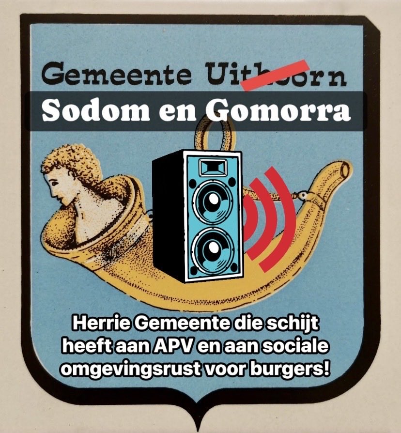 TJs55twit's tweet photo. @HulseggeMarjon @Gem_Uithoorn Lawaai en #basbewust🔊 is bij wet een #Gemeentelijke SOCIALE must voor natuur, gezondheid, avond/nacht- en #omgevingsrust‼️
Behalve dus voor #oenkeboenk toejuichende en #select_dove Gemeente #Uithoorn / #De_Kwakel.
*) Aso #APV‼️ #fail👎🏼🤮 https://t.co/ly43gh6kzk