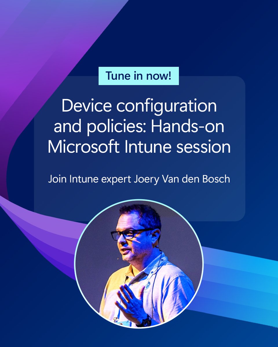 Microsoft Intune tweet media