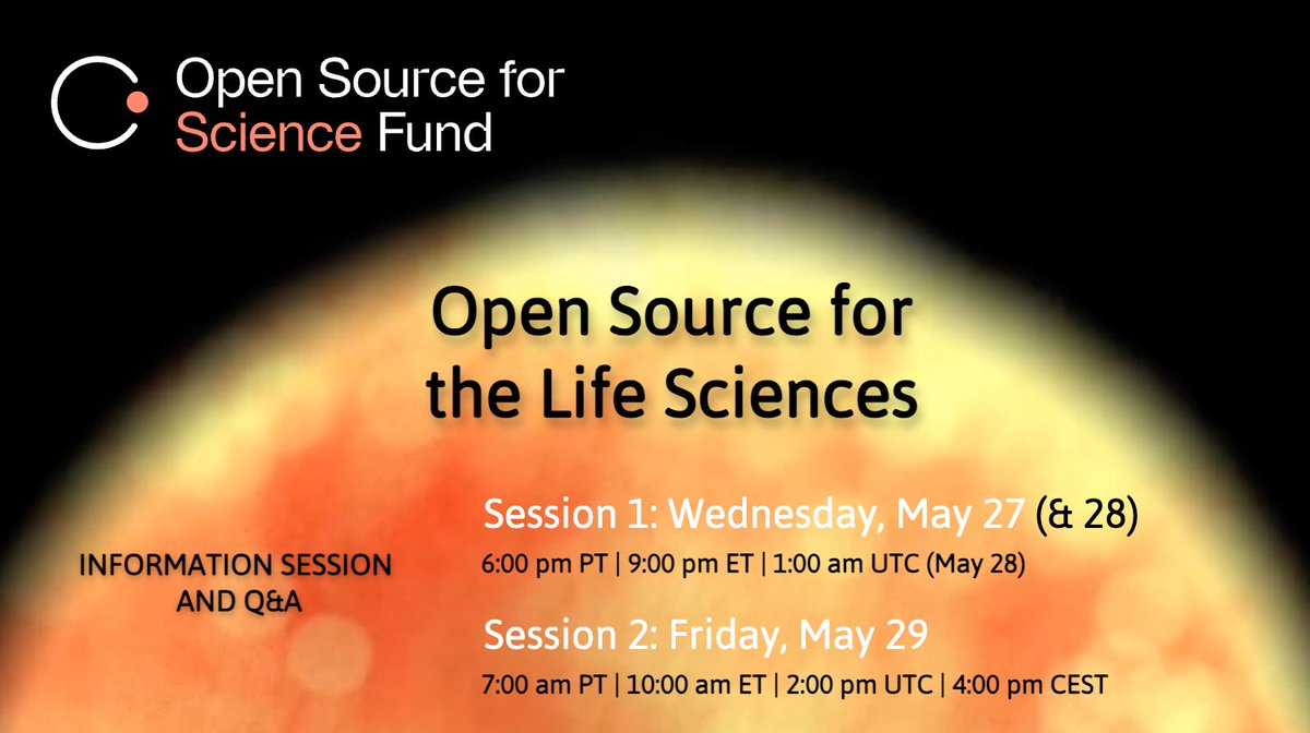 Open Source for Science Fund tweet media