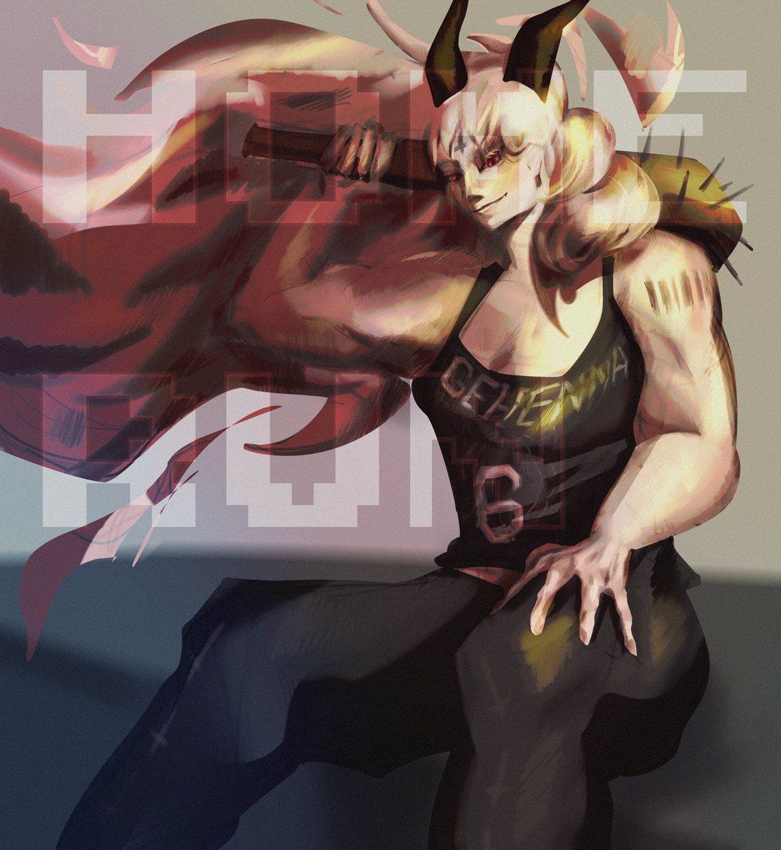 NaudHiss's tweet photo. A quick sketch of my favorite skurwysun. Trying some new techniques https://t.co/D2abuTuxOn