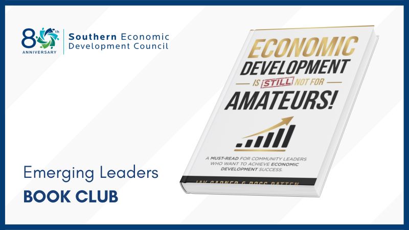 SEDCouncil's tweet photo. Hey, SEDC Emerging Leaders. 

We can’t wait to launch our new book club! Check your emails and make a plan to read Economic Development Is [STILL] Not For Amateurs! by our friends Jay Garner &amp; Ross Patten. We’ll meet in July to discuss! https://t.co/nOh8GJxYNR