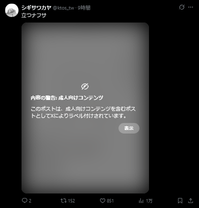 ktos_tw え、ナフサ成人コンテンツ…？