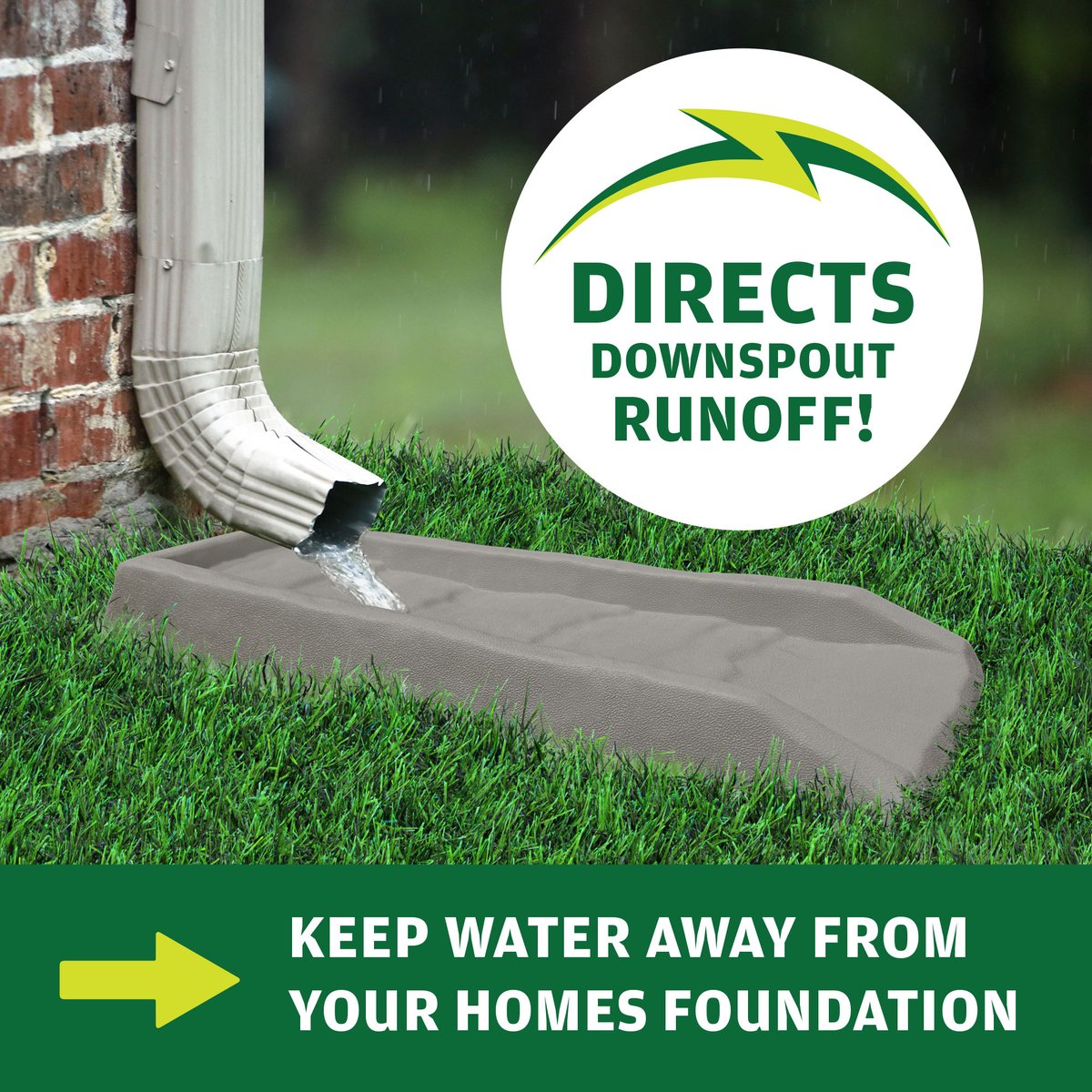 Mastermark1966's tweet photo. Directs water away from the home.
Durable HDPE plastic construction.
Easy to add to the end of your downspout.
https://t.co/EmOV1C7Chu https://t.co/1E6HnARCjl
