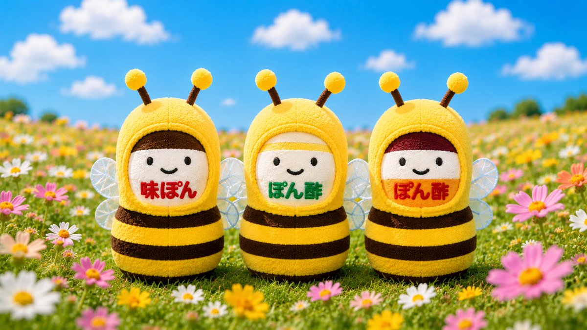 おはぽんズー( ´ ▽ ` ) 今日は #世界ミツバチの日 🐝 かわいい