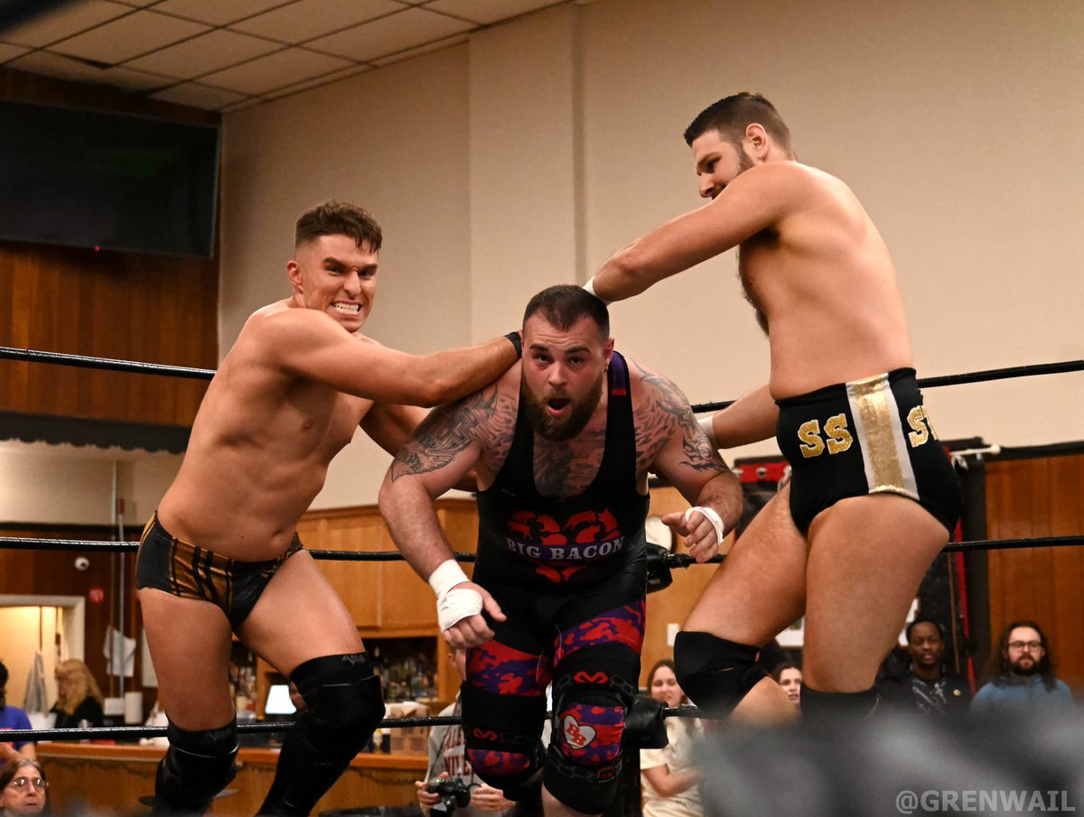 grenwail's tweet photo. 2/4 S05E20 @WrestlingOpen @beyondwrestling
The Stetson Ranch ( @Steven_Stetson_ &amp; @briangmorris  ) vs @StudsOverDuds ( @BigBaconBrad ) https://t.co/514gXiwZeE