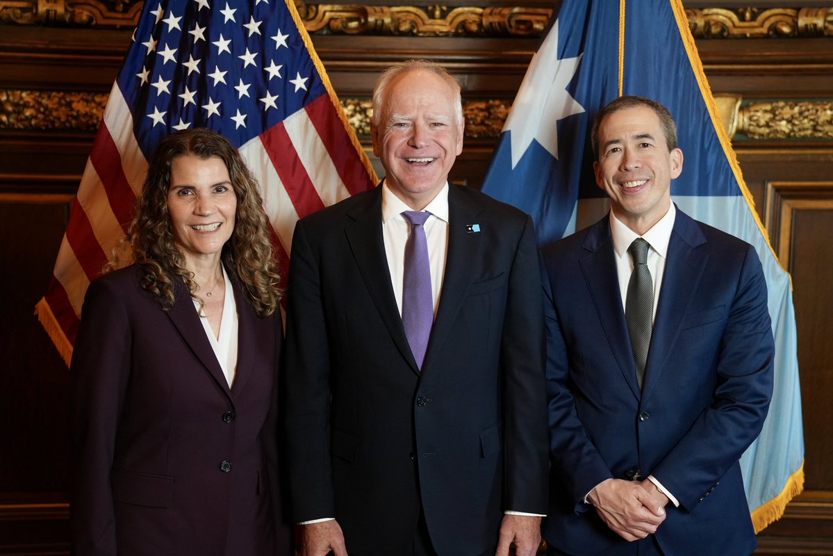 Governor Tim Walz tweet media