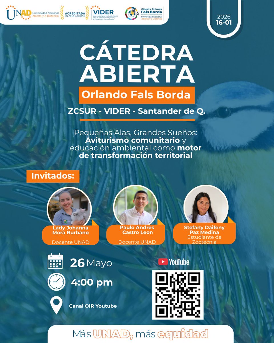 El OIR de las Regiones UNAD tweet media