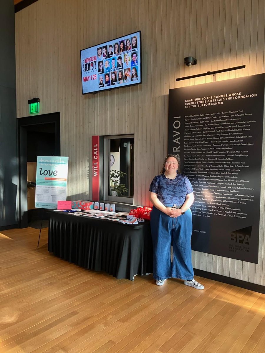 KitsapHealth's tweet photo. We're bringing overdose prevention to Bainbridge Performing Arts! Get your tickets to see the musical "American Idiot" and check out our table for naloxone kits, wallet cards, and other resources! Learn more about our prevention campaign at https://t.co/v4PgW07uXR https://t.co/Bi68svIGvf