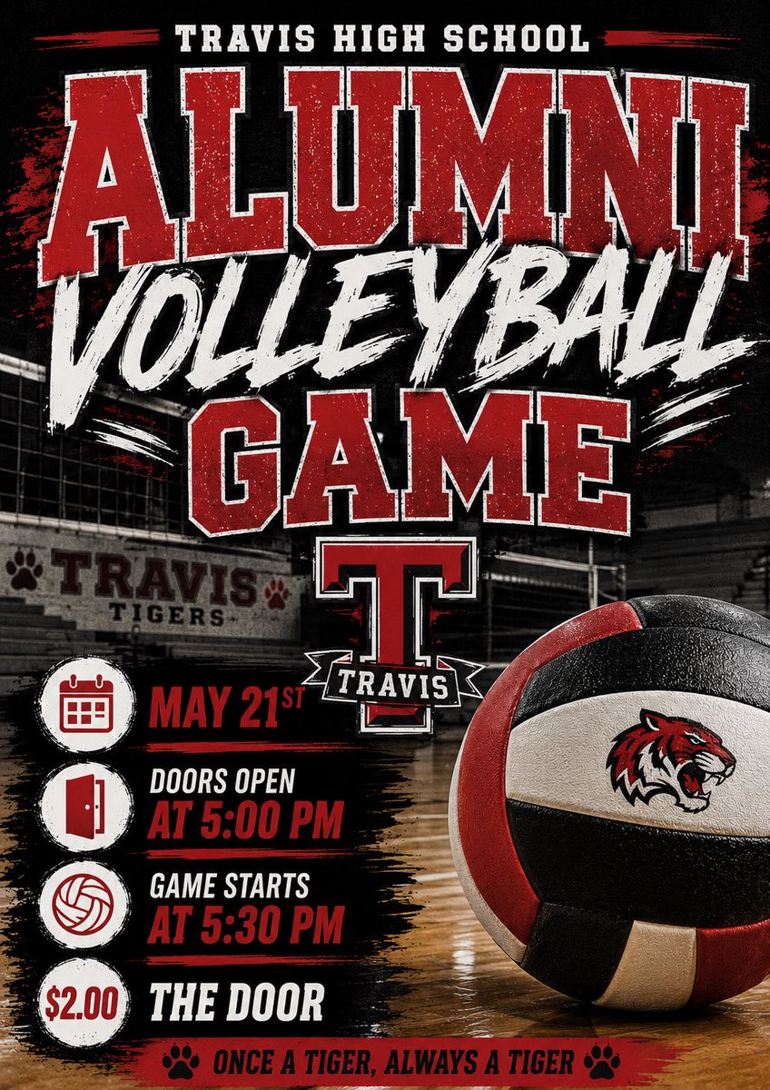 Travis Tiger Volleyball tweet media