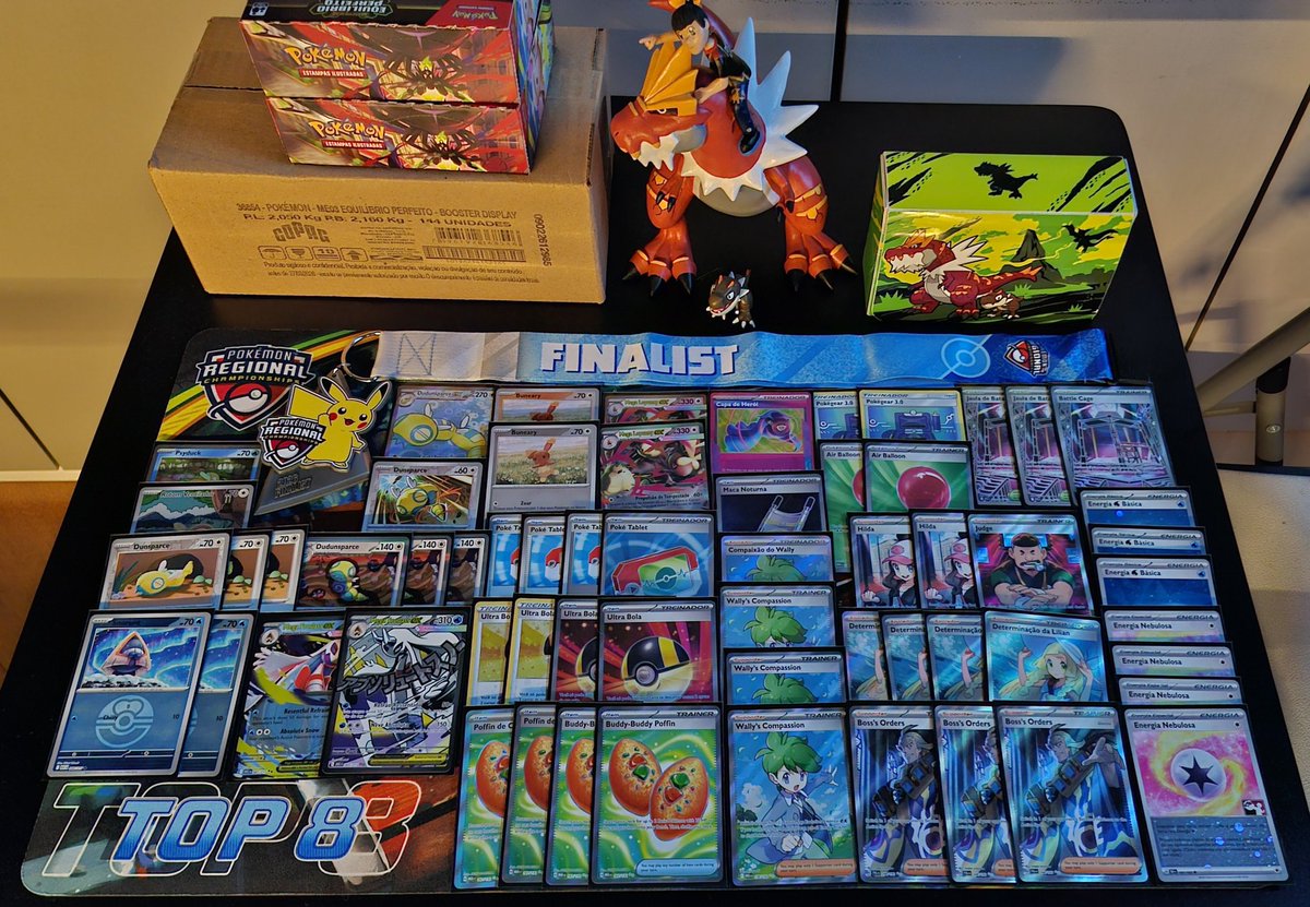 rickyfromrio's tweet photo. 🥈 FINALIST! David Lucca is the Pokémon TCG Junior Regional Runner-Up in Campinas! 🇧🇷✨ 

An incredible performance all weekend to lock in his 3rd consecutive Regional Championship final this season! 

He walks away with a phenomenal prize pool of $2,000 USD, 325CP, and 6 booster boxes! 💰🎯📦

Check out the 60 cards that took him to the final match. They decided to go with Mega Lopunny/Mega Froslass just a week and a half before the event, thanks to the brilliant call and guidance from coach @Lauradopneu. David grinded and practiced as much as possible in that short time to deliver this result!
Huge thanks to his parents for their endless support, and to his practice squad for all the training: @jureiqniatertt, @lipenerilol, @danielyoshihiko, @gusfrade, @diguete, @pkmdude, @MiguelSuper6, and Pedro. Also deeply grateful for the support from my team @DragoUniteE_S and @brunopokecartas for always cheering him on.

This wraps up an outstanding 2025/2026 season. Next stop: World Championships preparation! 🌍🏆
#PokemonTCG #PlayPokemon #CampinasRegionals #RoadToWorlds