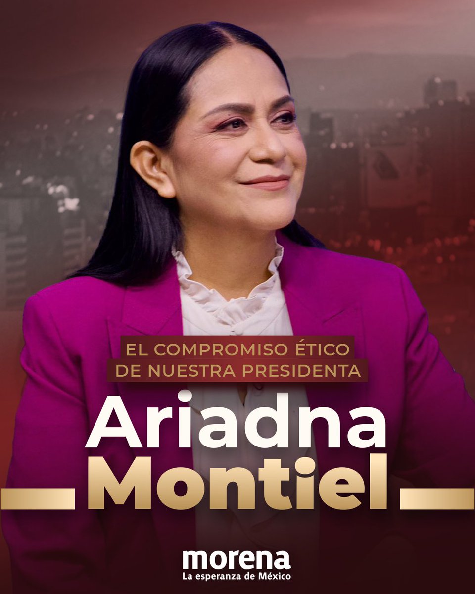 Morena tweet media