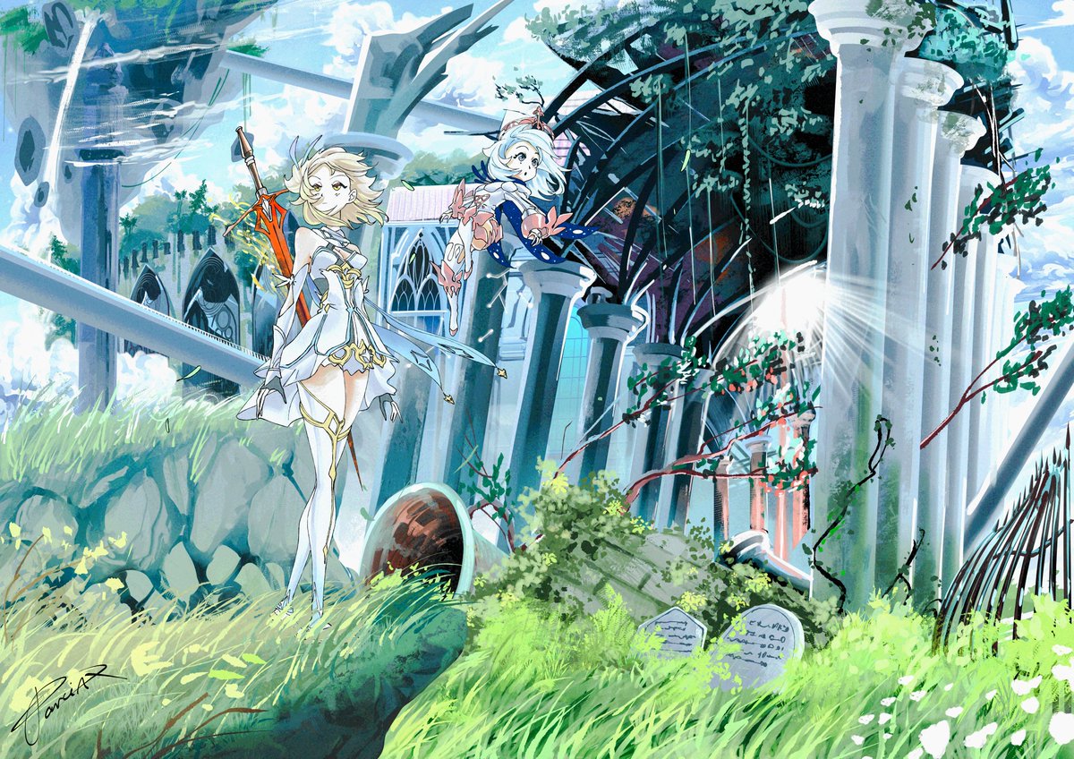 parciax's tweet photo. A hypothetical journey to Celestia. 1 That's how I imagined it.
#genshinimpact #digitalart #illustration #artwork #digitalillustration https://t.co/m9tvB3izO9