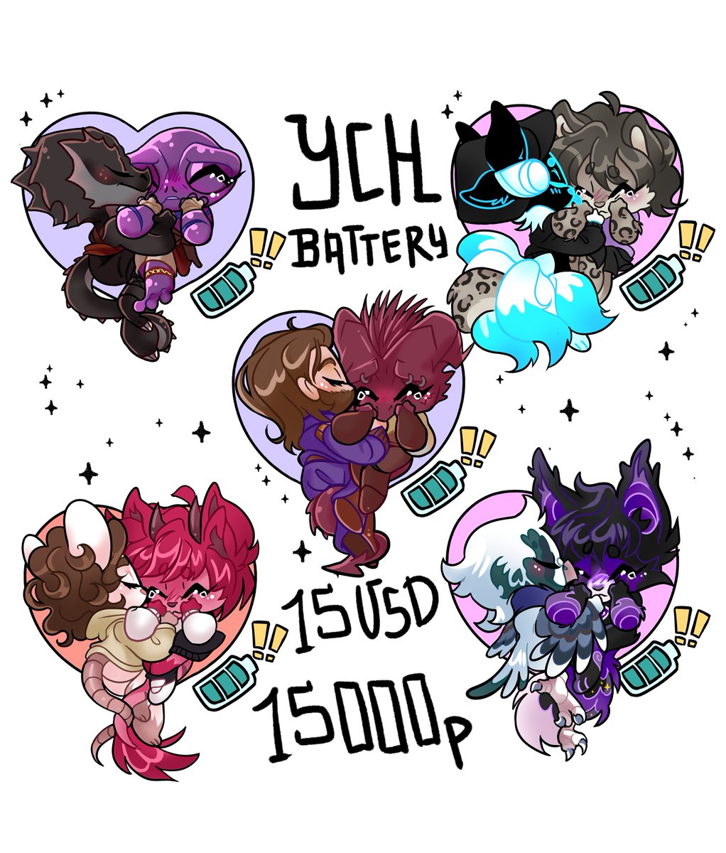 gataxlunatica's tweet photo. YCH Battery commission for some clients~
Payment is in advance and you'll receive it within 1 or 2 weeks.
Any questions, please DM me~
#furry #furryartwork #commission #ych #lowbattery #ventart #mercadolibre https://t.co/dPYgC727gz