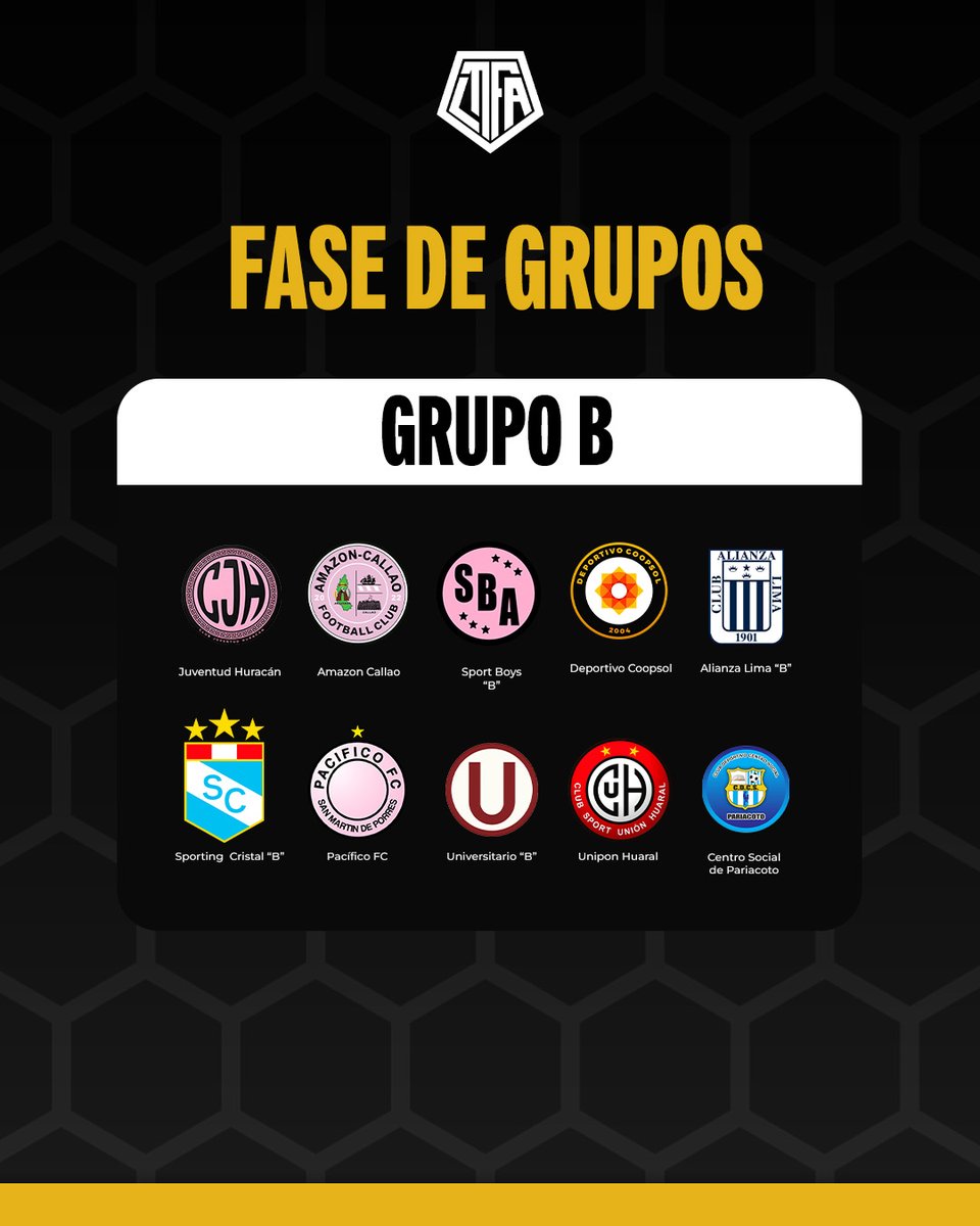 linfa_fpf's tweet photo. 🔥 4 grupos. 37 historias. Un sueño que une al Perú.
Desde cada rincón del país, 37 equipos inician el camino en la Liga 3 con la ilusión intacta y el corazón puesto en la cancha.
Los que nunca dejan de creer escribirán la historia. ⚽🇵🇪🏆
#LINFA #Liga3 https://t.co/Y0amZkr8yR